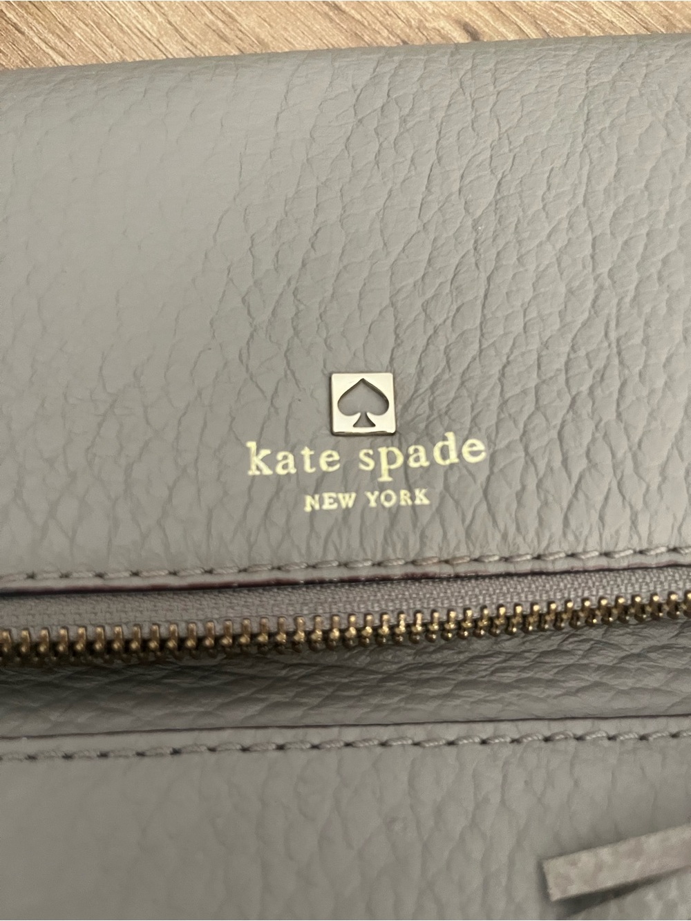 Kate Spade New York Cobby Hill Convertible Crossbody in Gray Beige with Dust Bag - Picture 15 of 16